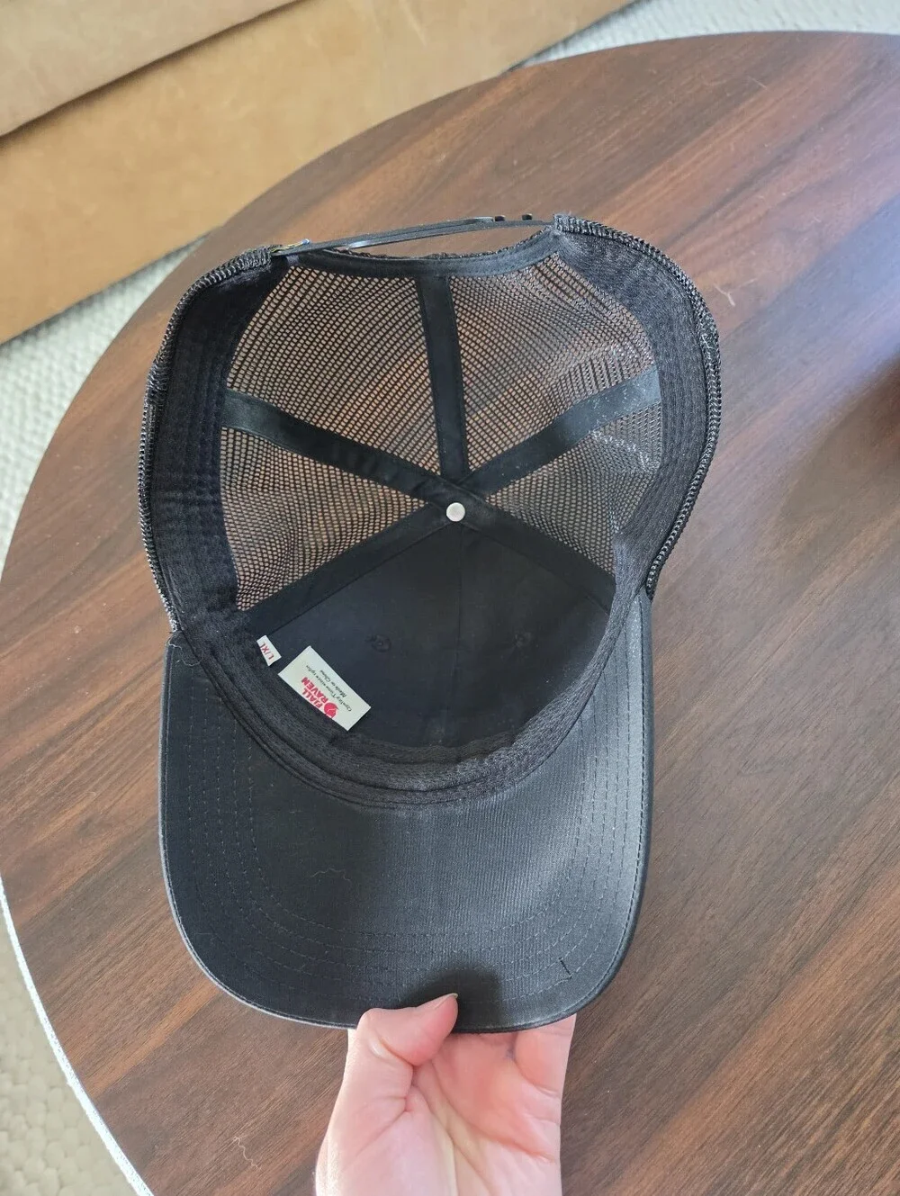 Fjallraven Vardag Trucker Hat Black Mesh Snapback Cap G-1000 Logo Langtradarkeps